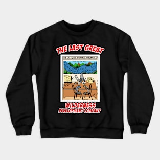 Fish Buying A River Lot Funny Fishing Novelty Gift Crewneck Sweatshirt